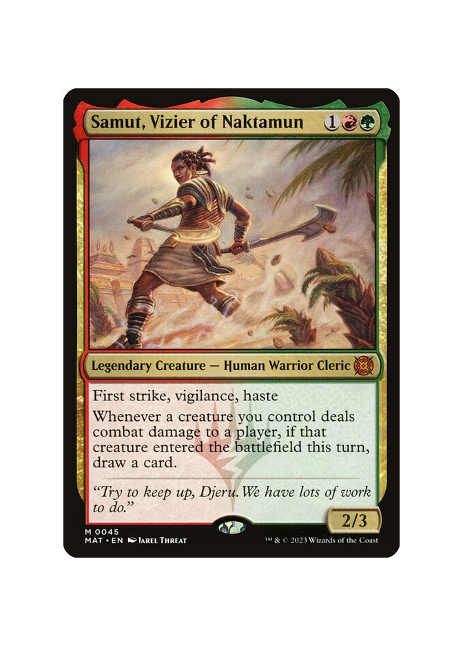 Samut, Vizier of Naktamun