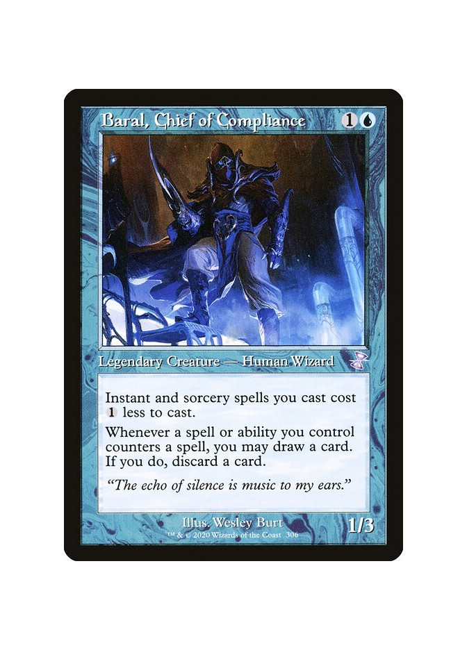 Baral, Chief of Compliance - Foil