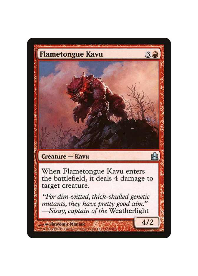 Flametongue Kavu