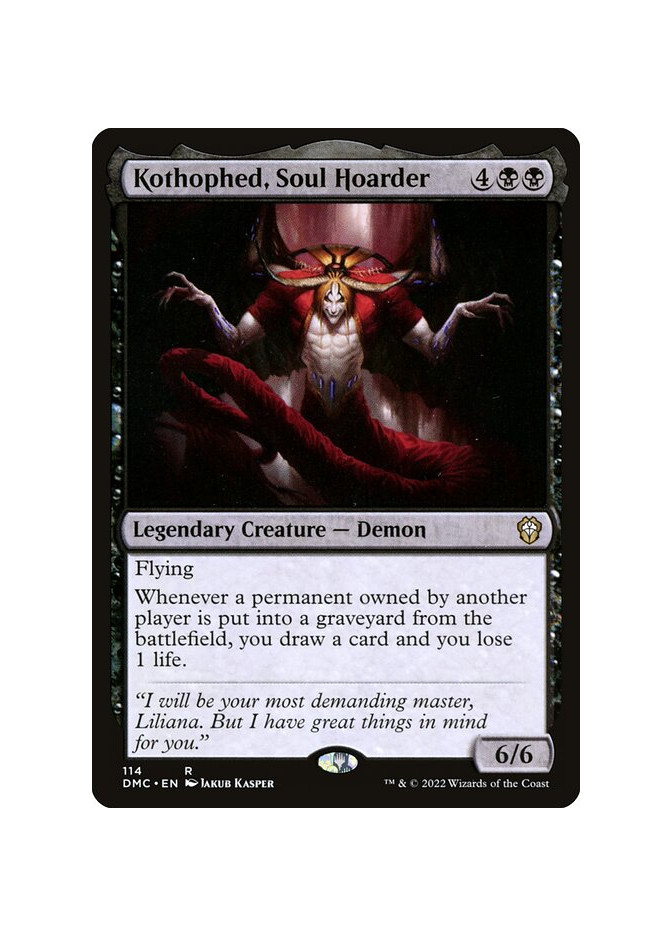 Kothophed, Soul Hoarder