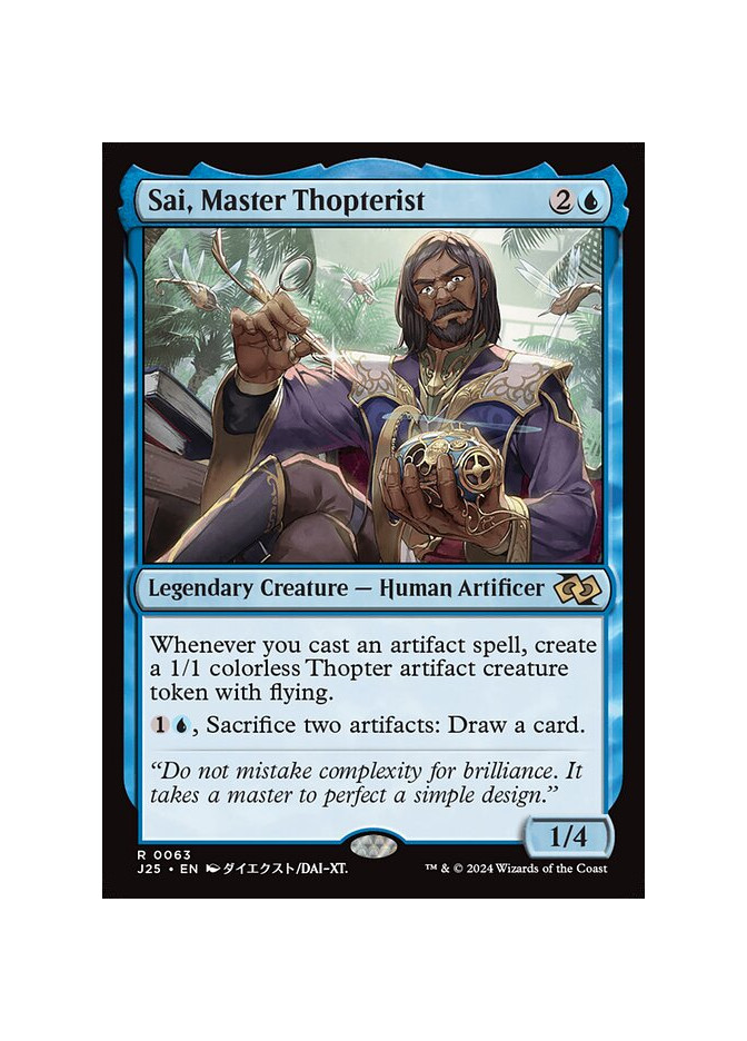 Sai, Master Thopterist