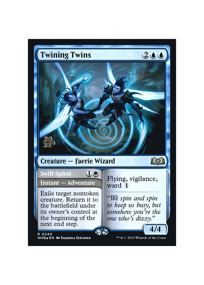 Twining Twins // Swift Spiral - Foil