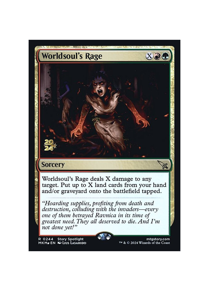 Worldsoul's Rage - Foil