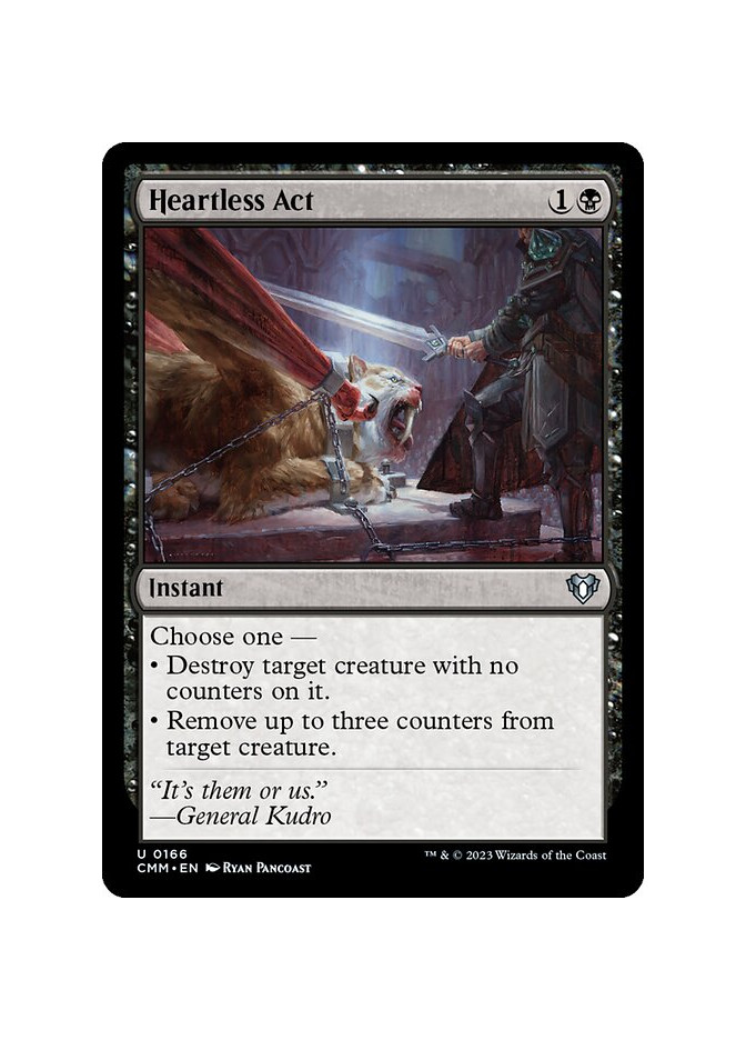 Heartless Act - Foil