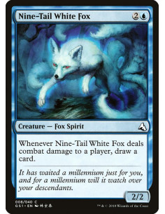 Nine-Tail White Fox