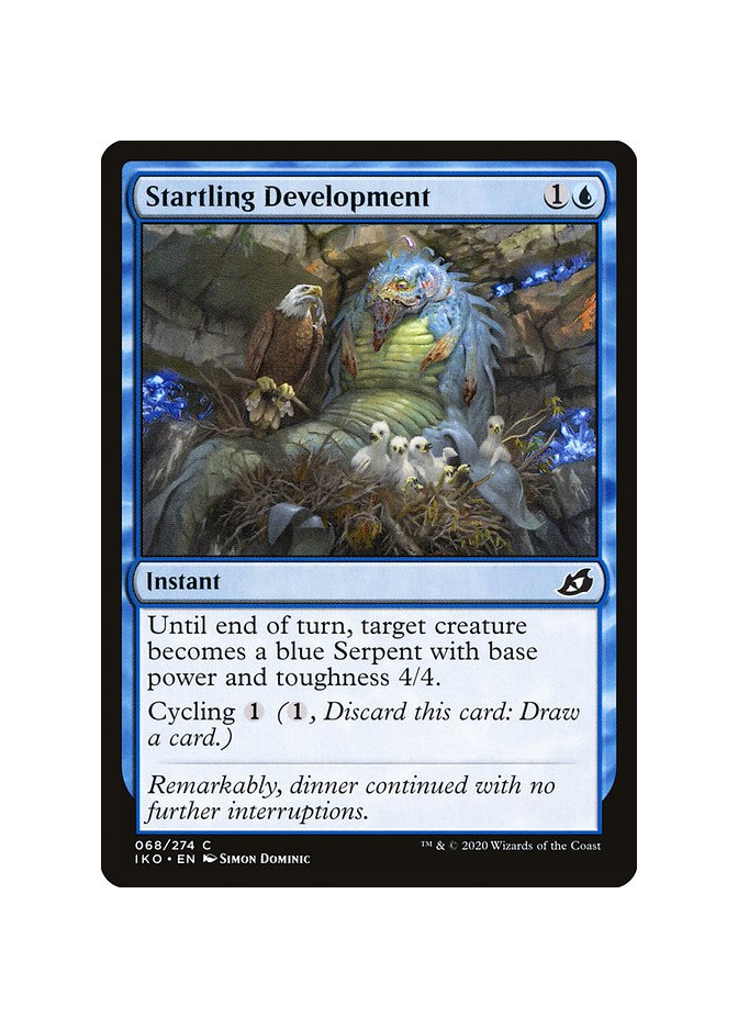 Startling Development