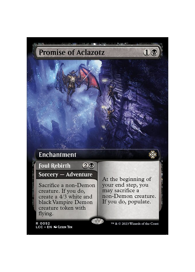 Promise of Aclazotz // Foul Rebirth