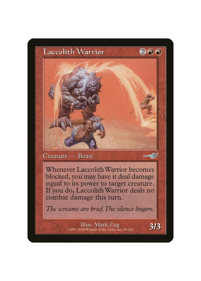 Laccolith Warrior
