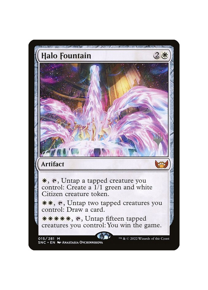 Halo Fountain - Foil