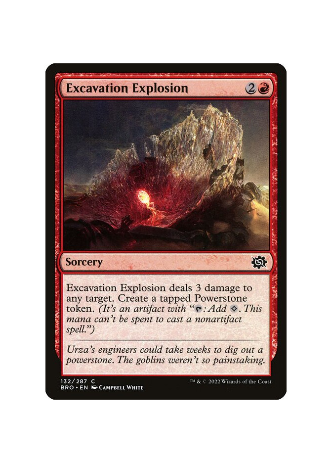 Excavation Explosion - Foil