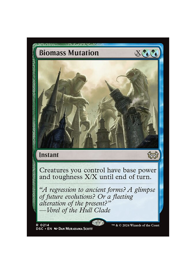 Biomass Mutation