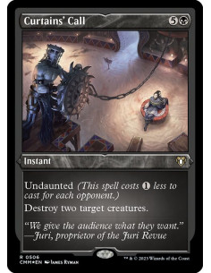 Curtains' Call - Foil