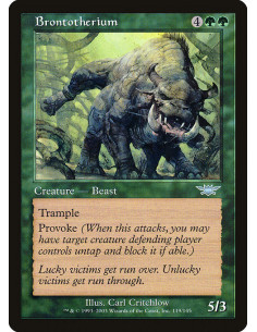 Brontotherium - Foil