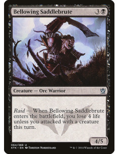 Bellowing Saddlebrute - Foil