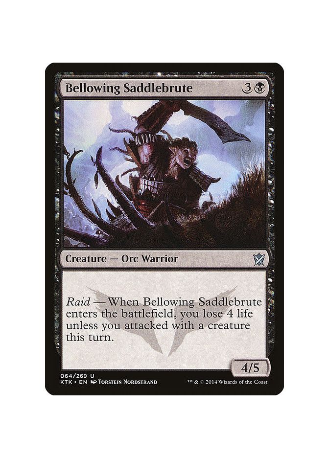 Bellowing Saddlebrute - Foil