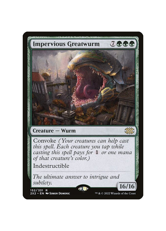 Impervious Greatwurm - Foil