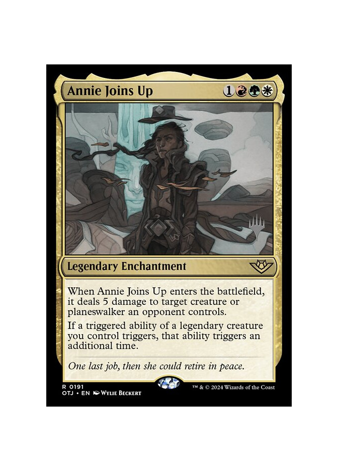 Annie Joins Up - Foil