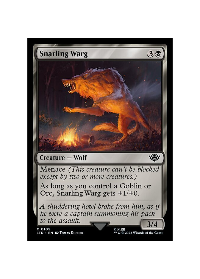 Snarling Warg