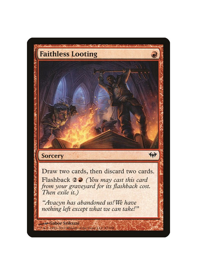 Faithless Looting - Foil