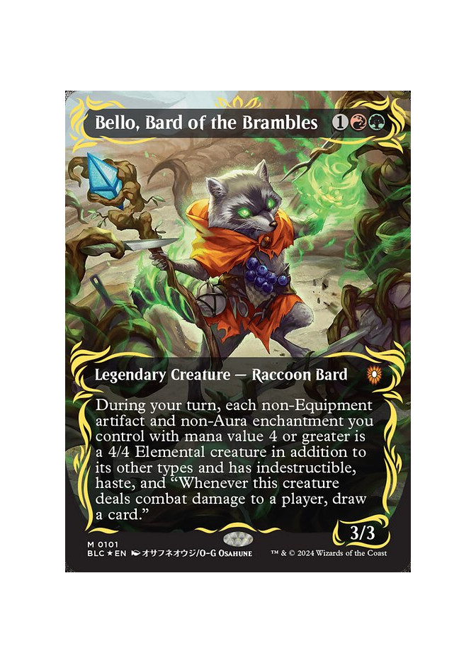 Bello, Bard of the Brambles - Foil