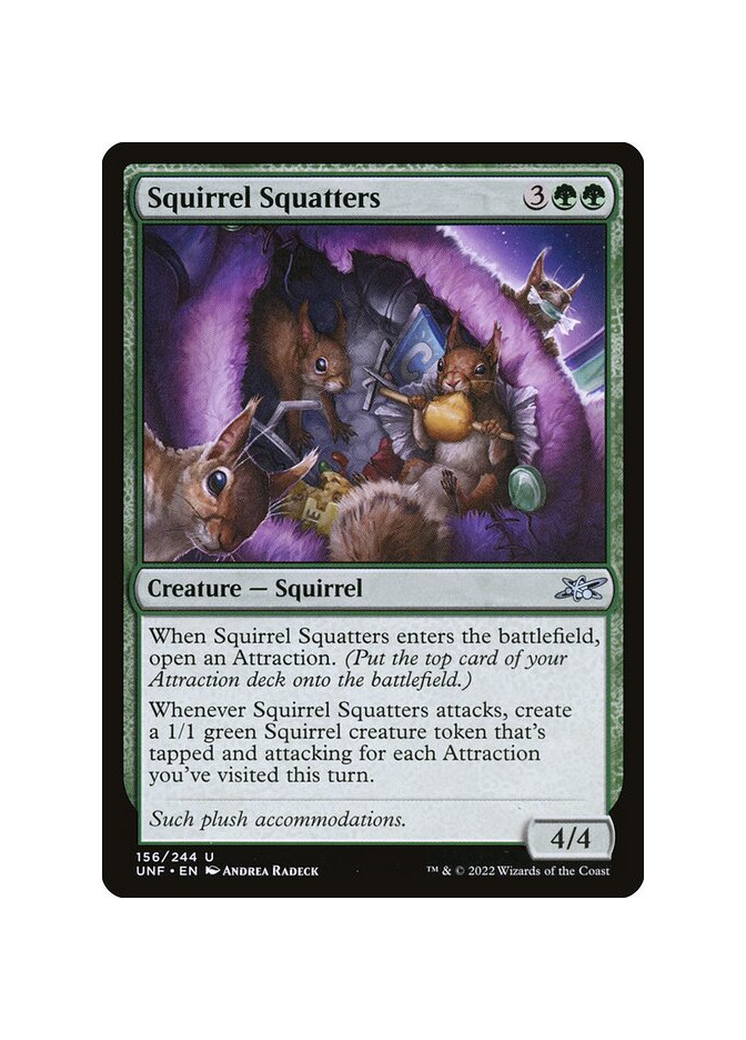 Squirrel Squatters - Foil