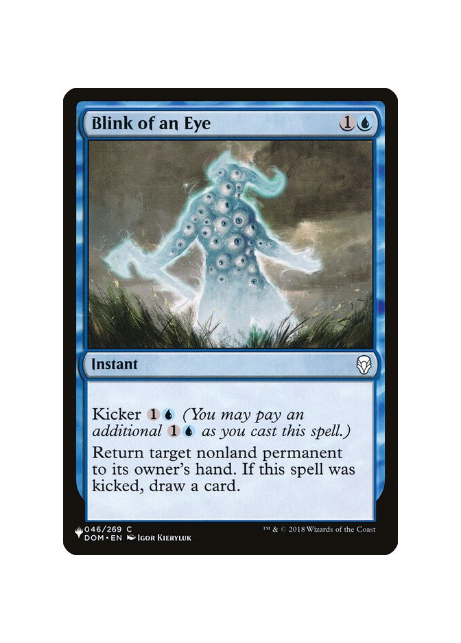 Blink of an Eye