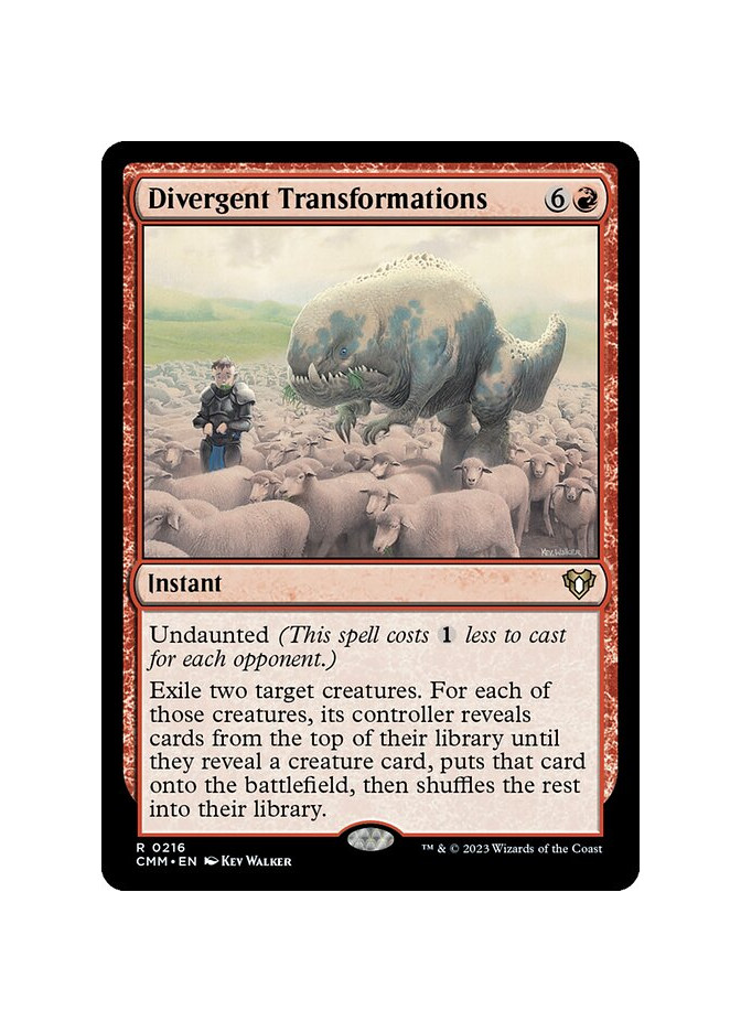Divergent Transformations - Foil