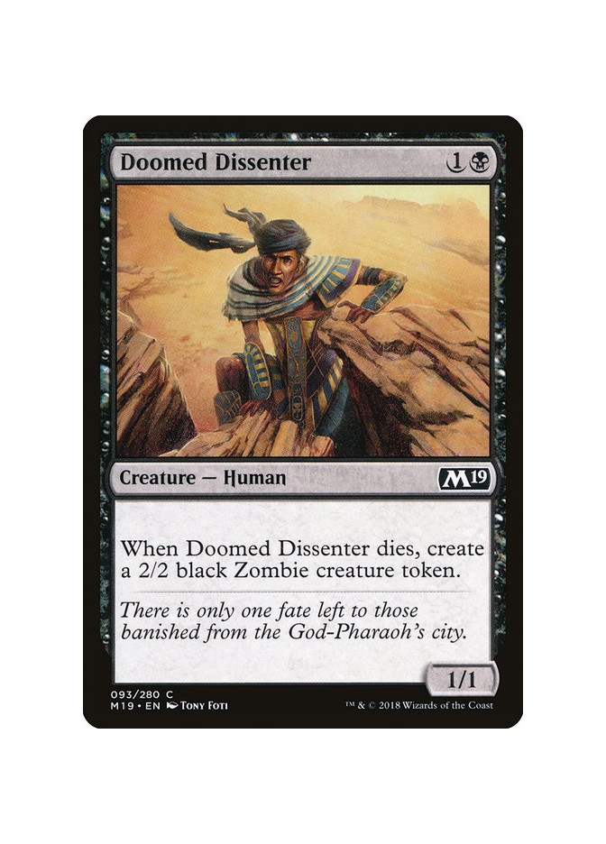 Doomed Dissenter - Foil