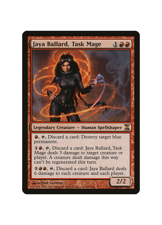 Jaya Ballard, Task Mage - Foil