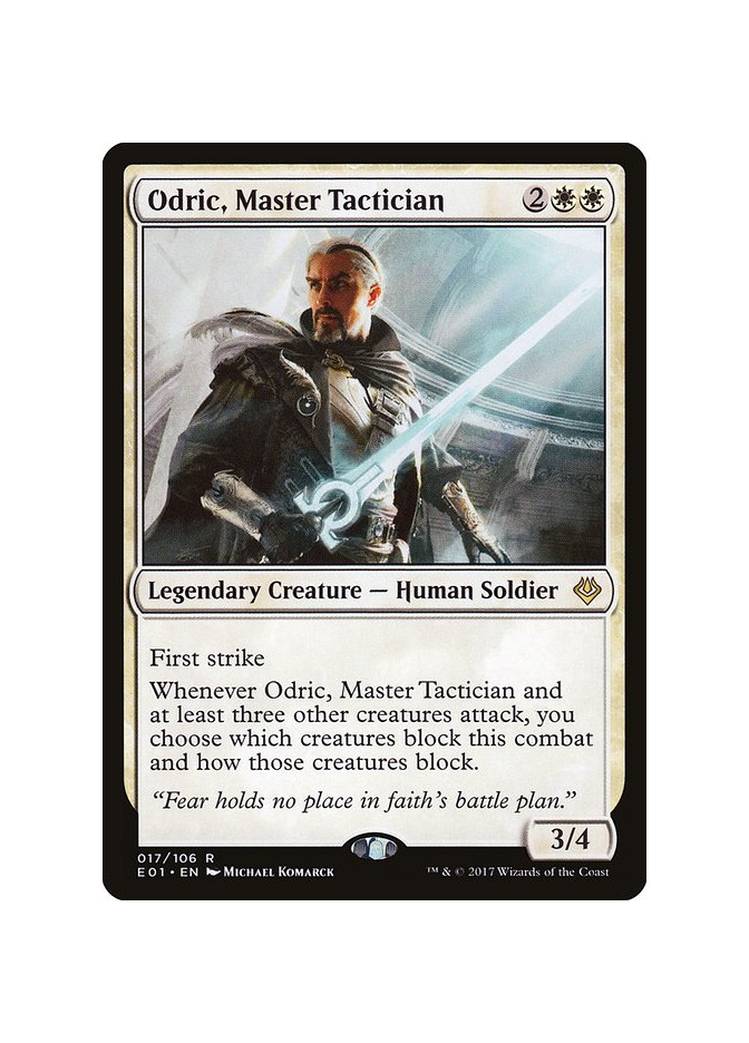 Odric, Master Tactician