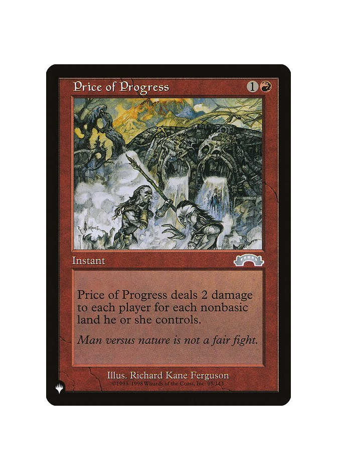 Price of Progress