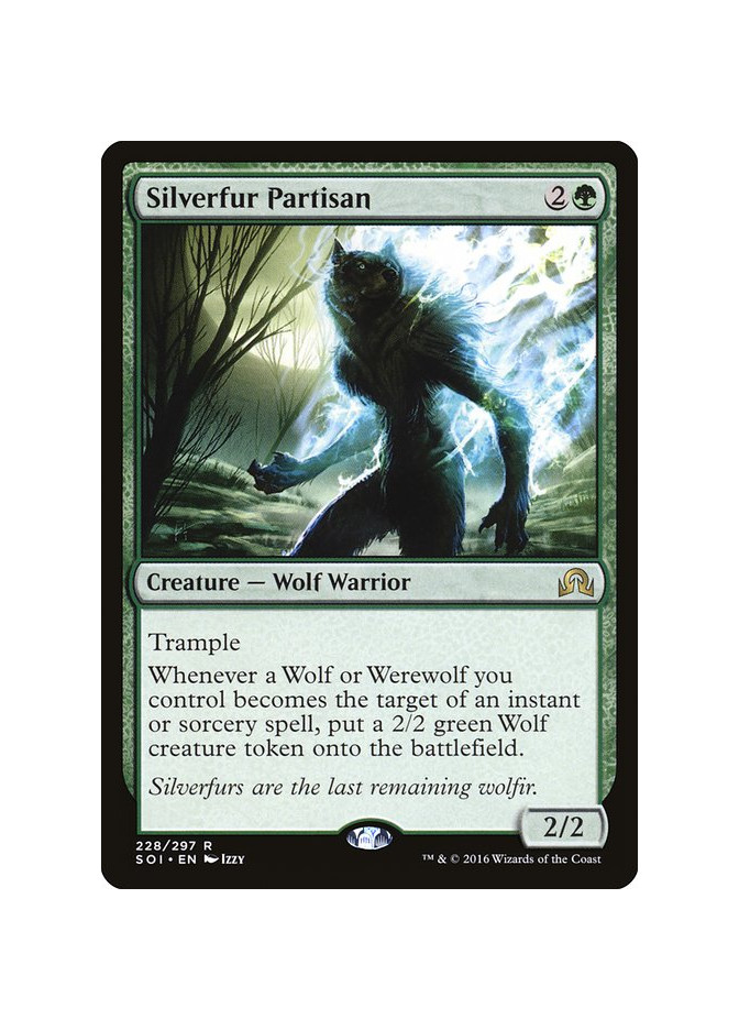 Silverfur Partisan - Foil