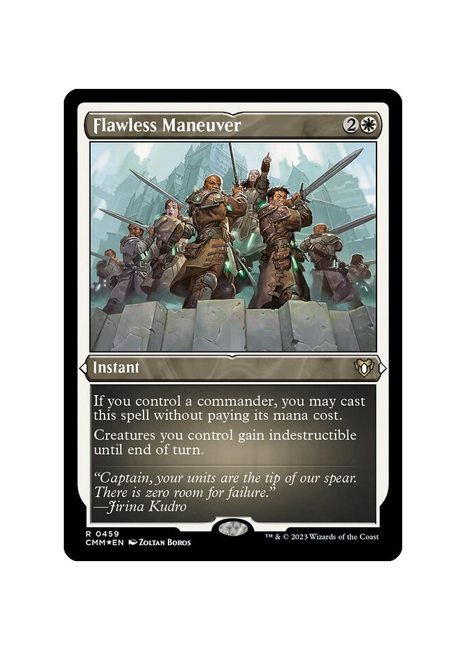 Flawless Maneuver - Foil