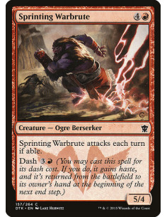 Sprinting Warbrute - Foil