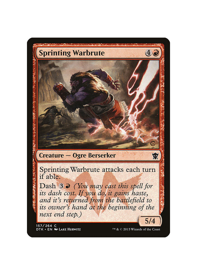 Sprinting Warbrute - Foil