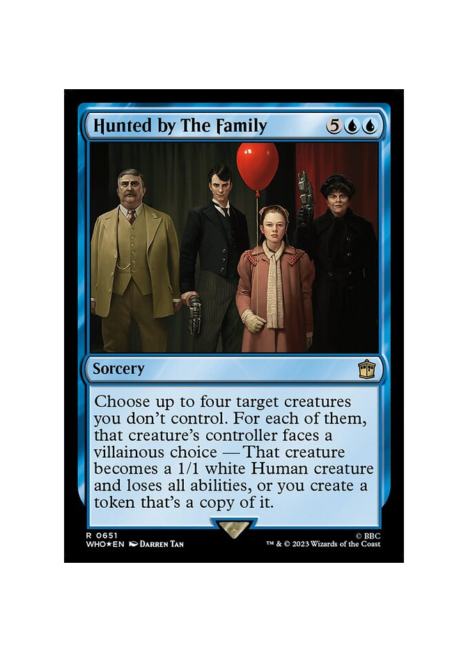 Hunted by The Family - Foil