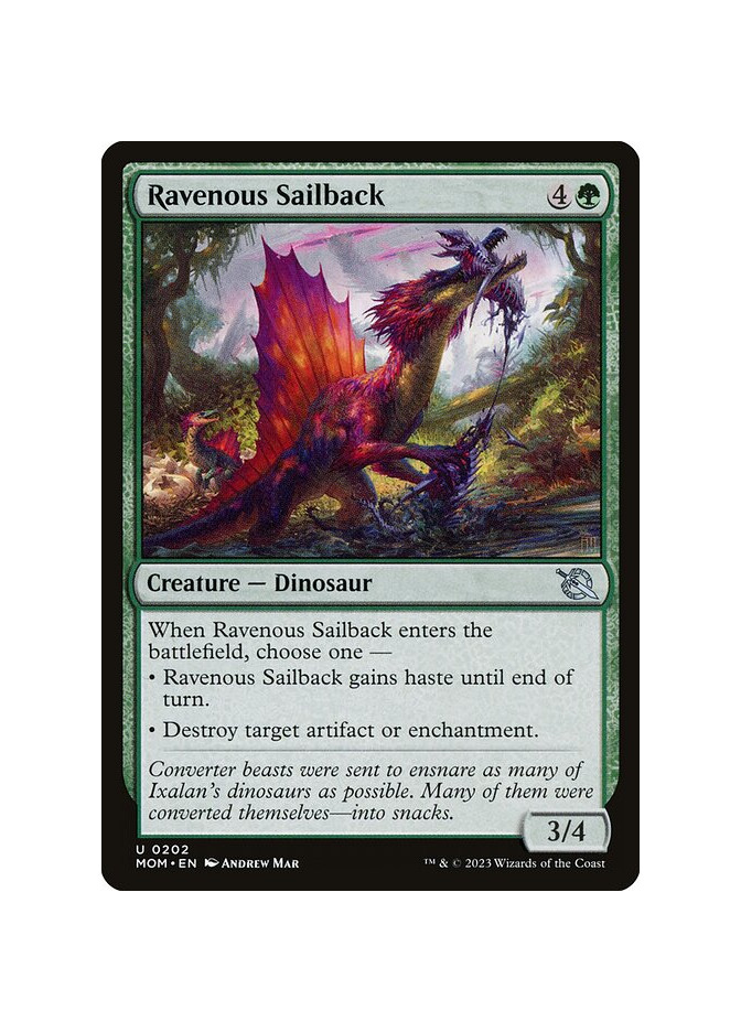 Ravenous Sailback