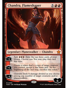 Chandra, Flameshaper - Foil