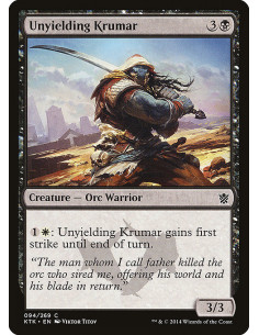 Unyielding Krumar - Foil