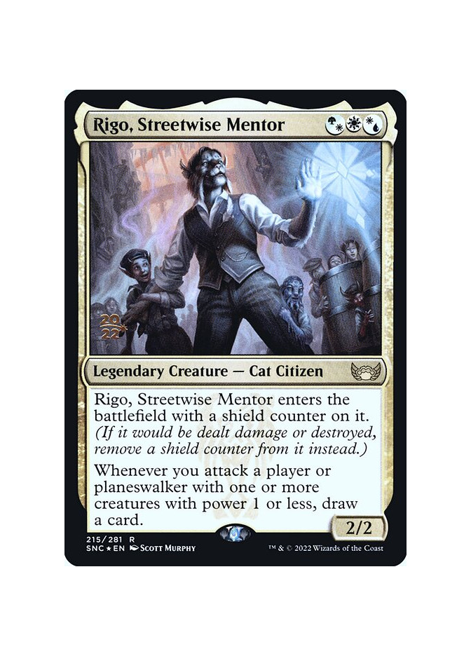Rigo, Streetwise Mentor - Foil