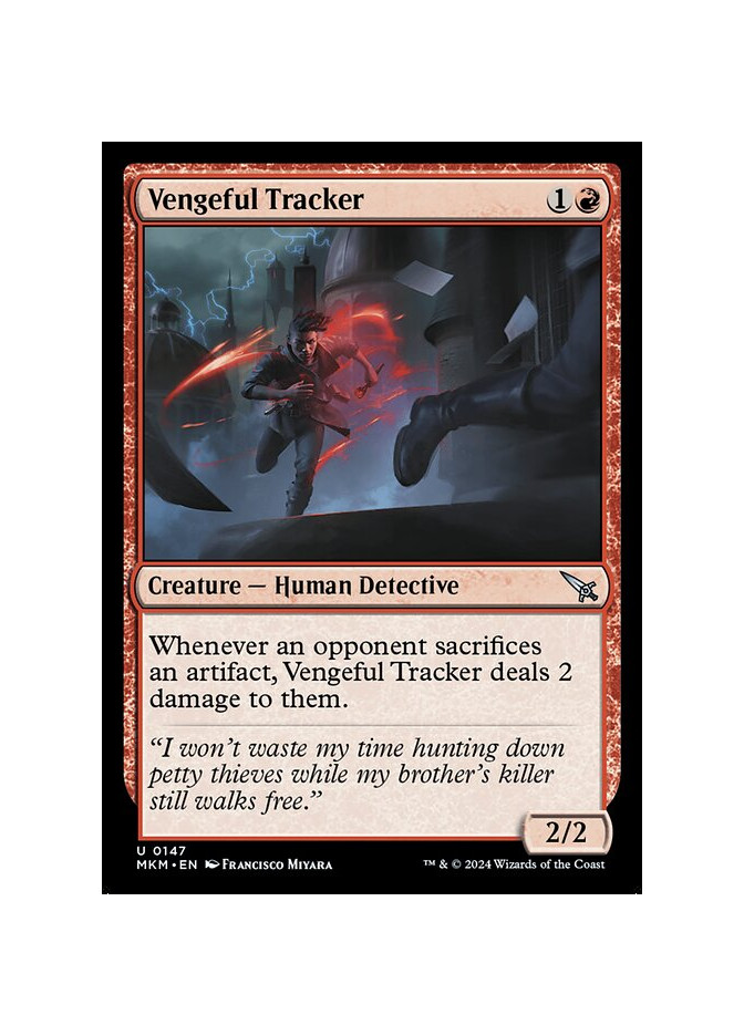 Vengeful Tracker - Foil