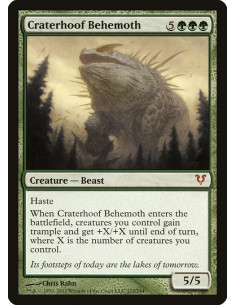 Craterhoof Behemoth - Foil