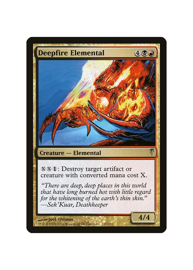 Deepfire Elemental - Foil