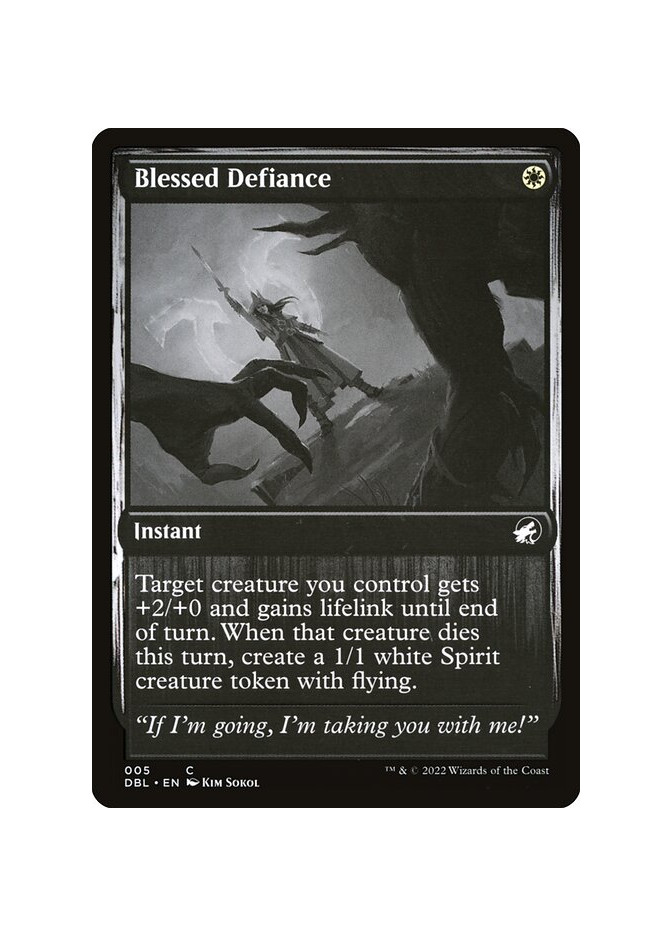 Blessed Defiance