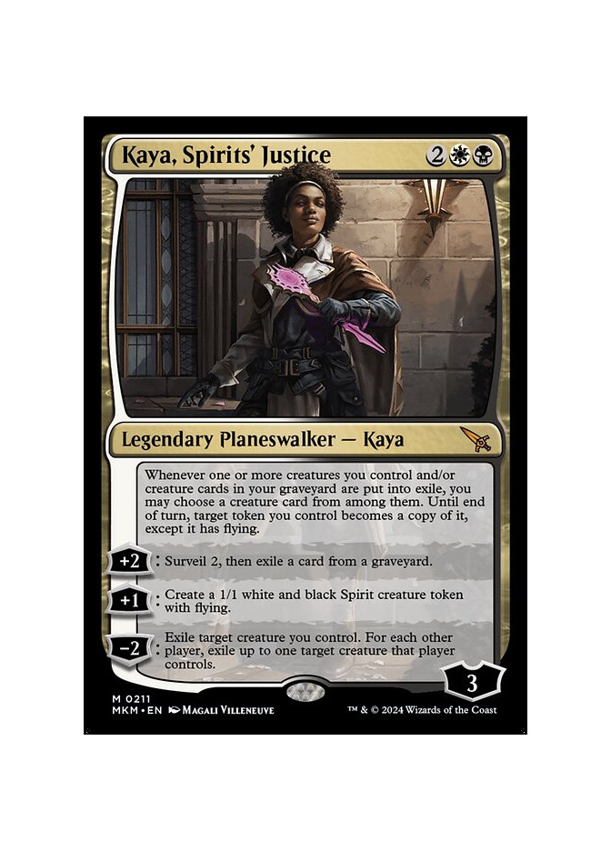 Kaya, Spirits' Justice - Foil