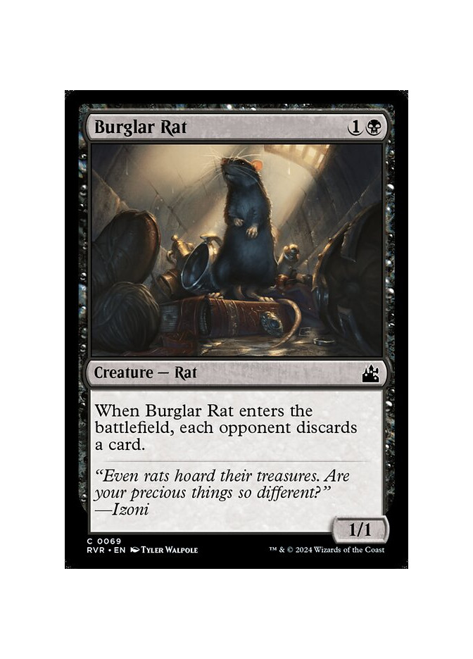 Burglar Rat - Foil