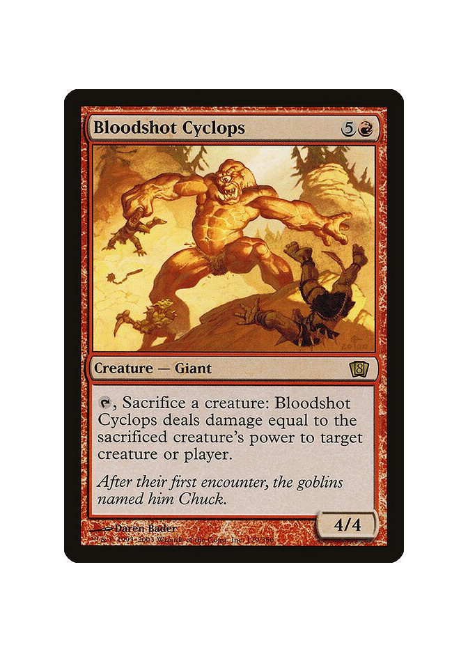 Bloodshot Cyclops - Foil
