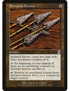 Serrated Arrows - Foil