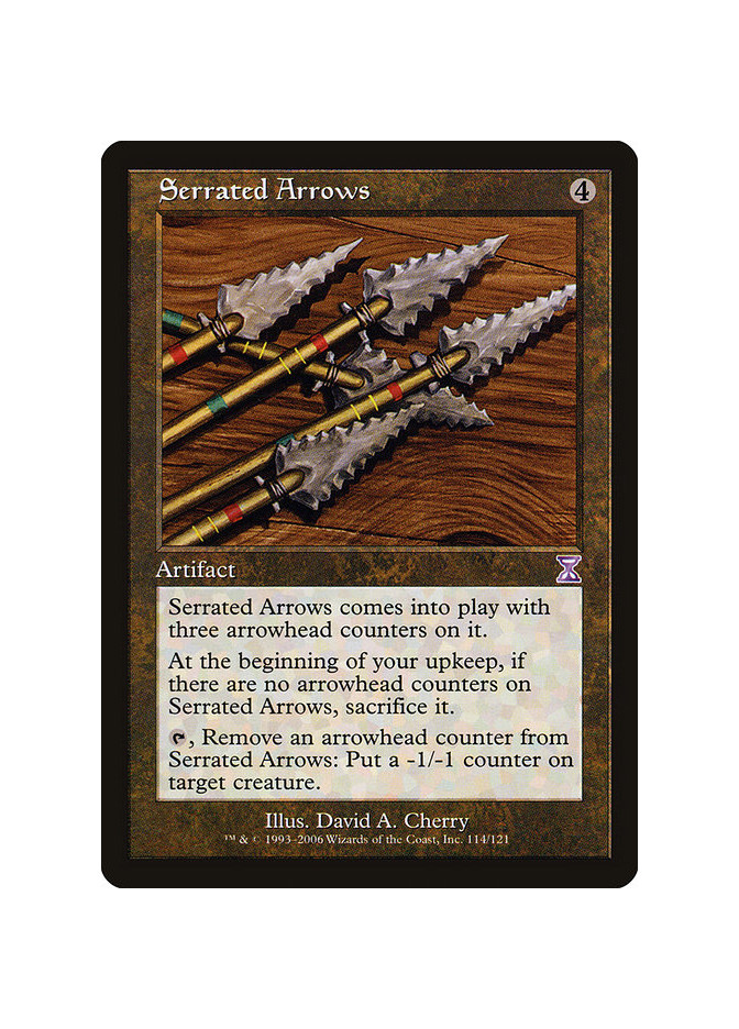 Serrated Arrows - Foil