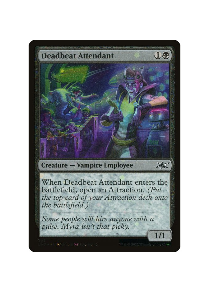Deadbeat Attendant - Foil